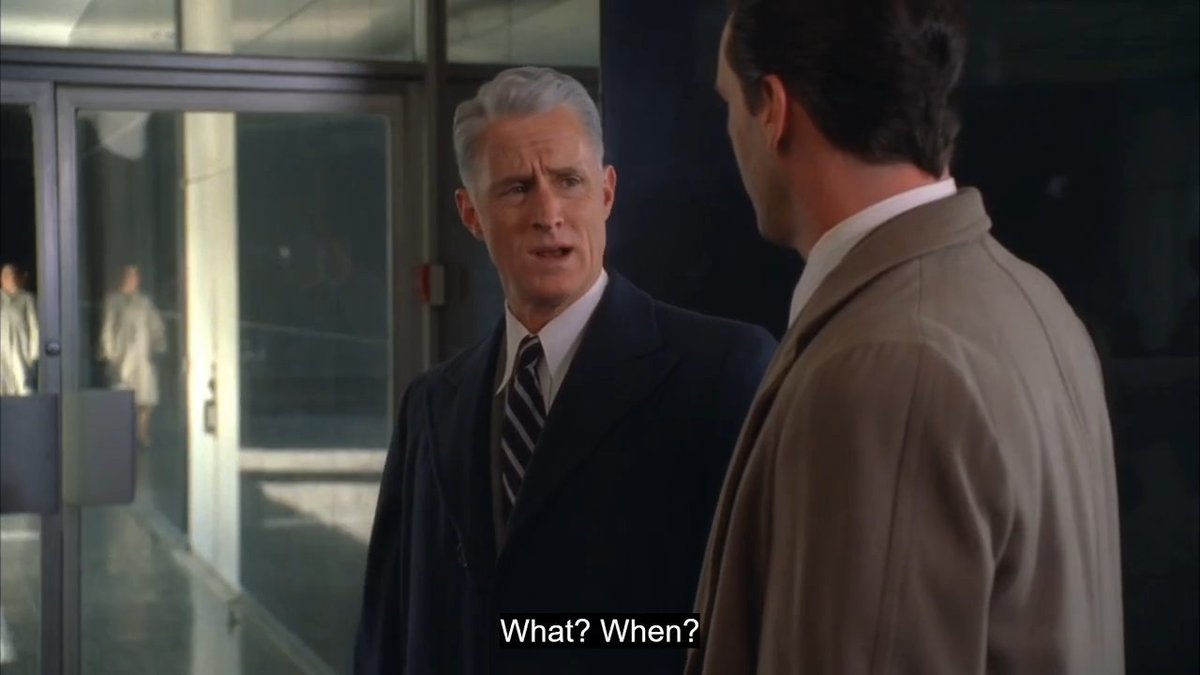 One of the best reveals on Mad Men is that the greatest ad man in New York only got his start by doing the Seinfeld episode where Kramer was never technically hired but just started showing up to an office job