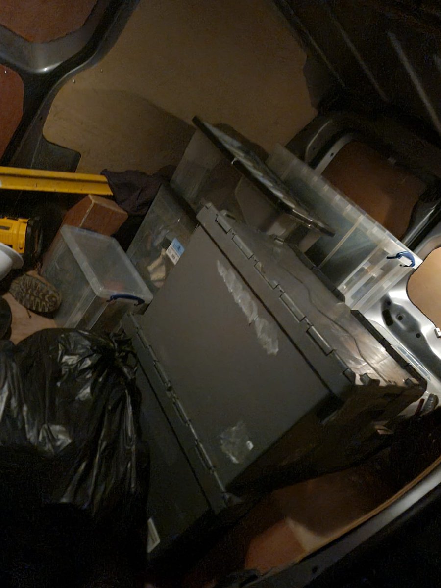 The Bloodtithe scenery moves off to it's new custodians @ASebmar. Luckily I managed to sneak in a bin liner of body parts and old copies of Razzle 🥲. I'll see you all from across the table at Bloodtithe 2026 - I'll be just be a normal man, playing warhammer, for fun!