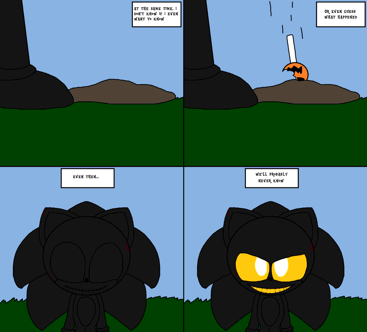 RFandom12's tweet photo. The end of my Halloween Headcannon Crossover, I hope you guys liked this comic I made during Halloween (even though it's now November)

Looking forward for what else lies this month and one more until another year https://t.co/SO43sml8Kx