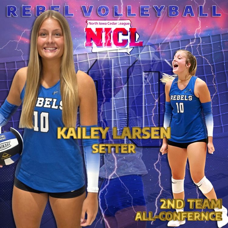 GR_Rebels's tweet image. Rebel Nation,

Congratulations to the following on their NICL West All-Conference volleyball selections! 👏🏻 

1st Team
🏐 Kennedy Brant (Jr) - MH
🏐 Elly Sieh (Jr) - RS

2nd Team
🏐 Kailey Larsen (So) - S

Honorable Mention 
🏐 Dylan Mathern (Sr) 

#rebelnation #iahsvb