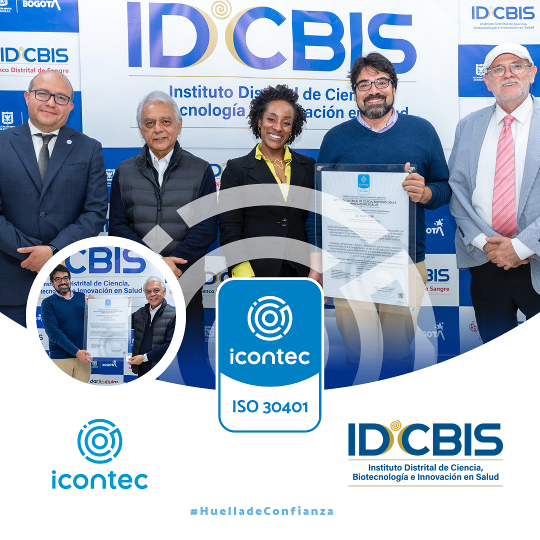 ICONTEC's tweet photo. 💉 ¡Inyectando de conocimiento al sector de la #salud! Felicitamos a Instituto Distrital de Ciencia, Biotecnología e Innovación en Salud @IDCBIS, por ser la 1ra institucón de salud en alcanzar nuestra Certificación ISO 30401- Gestión de Conocimiento.
#ICONTEC #HuelladeConfianza https://t.co/FOsTwTDFiK