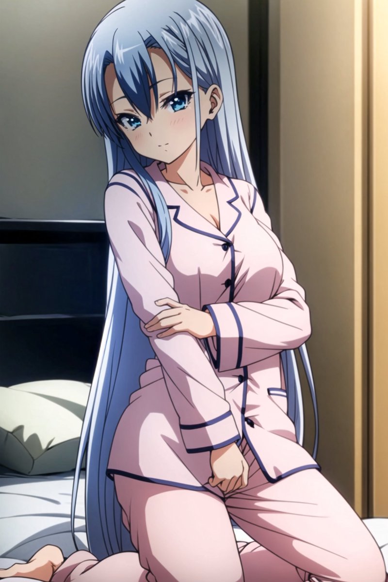 WelemDef's tweet photo. Miku Sugisawa (杉沢 未来). #Anime #animegirl #stablediffusion #AI #AIart #タンクトップ https://t.co/Btpv0QauMY