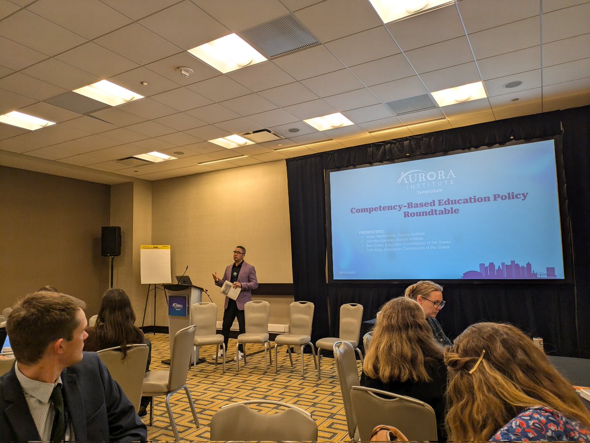 Starting our state policy roundtable this morning! So excited to have so many state leaders and those supporting them in the room. #Aurora24