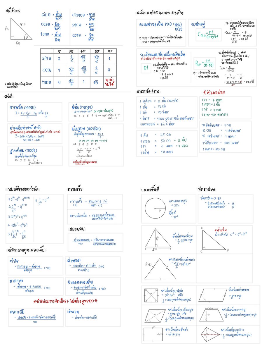 สรุปสูตร tgat 2 พาร์ตคำนวณ (สดมภ์, ความเพียงพอ) ที่เค้าเจอบ่อย ๆ ตอนทำโจทย์คับ 🤲🏻🍀

📂 : drive.google.com/file/d/165kfNV…

* ในลิงก์จะชัดกว่านะคับ

#dek68