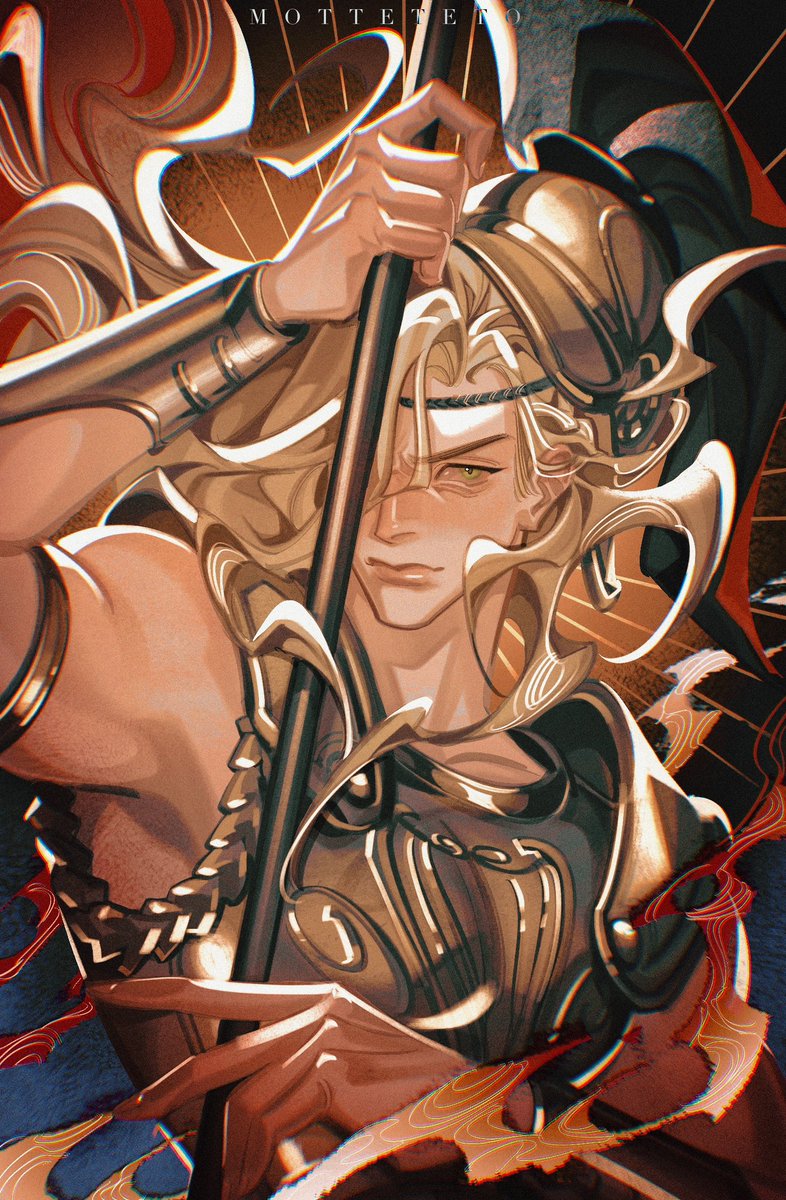 motteteto's tweet image. Let me only slay Hector, and I do not care how soon death comes to me. #tsoa