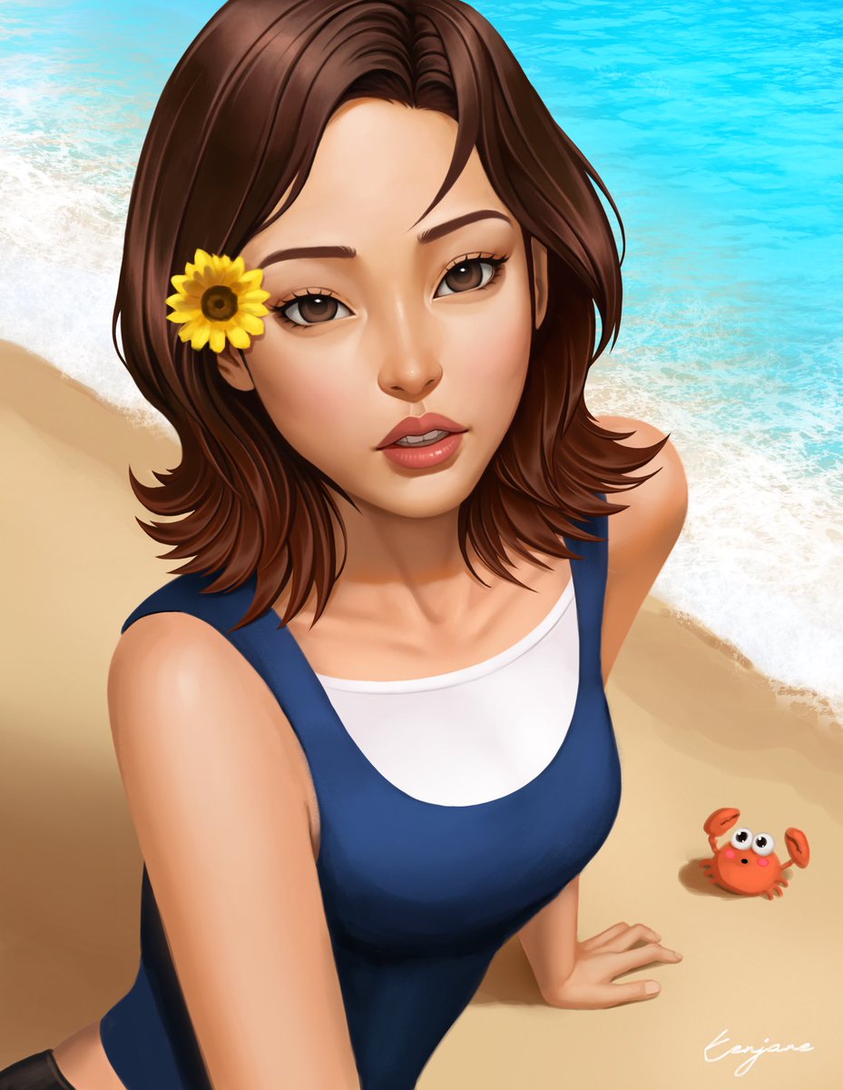 ReKenja's tweet photo. 🌻🌊 https://t.co/y0d8byuQ7m