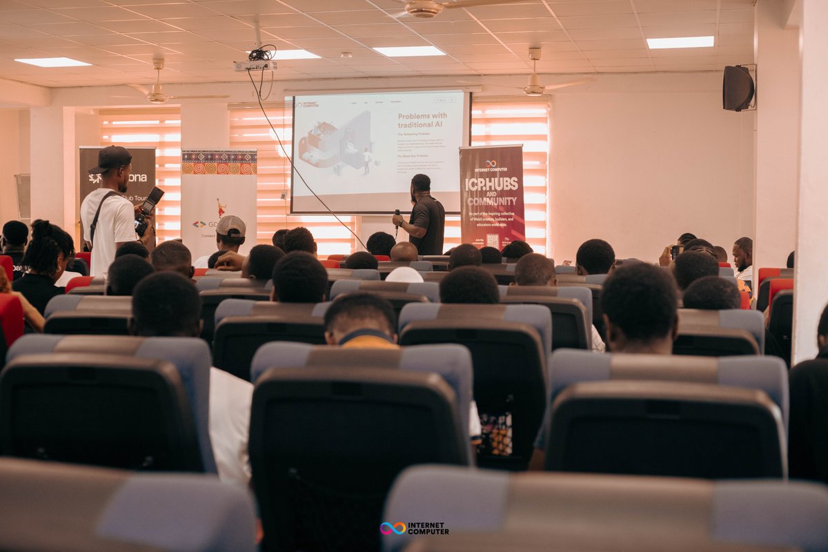 icphub_GH's tweet photo. We had an incredible experience at #DevfestKumasi yesterday! We engaged with passionate developers, shared insights about Decentralized AI, and showcased what ICP is doing to support the Ghana ecosystem.
Our speaking session on "Decentralized AI" sparked meaningful discussions, and we were thrilled to see such enthusiasm from the community. Huge thanks to all who participated, interacted with us, and made this event memorable!
📸 Check out some of the highlights from the day below! 👇