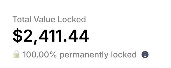 PEPOLSOLANA's tweet photo. LP LOCKED FORVER 🚀 🐸 https://t.co/647LwE2nqp