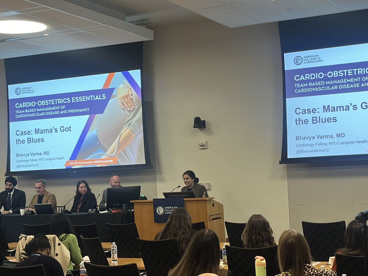 As a #FIT it’s been invaluable having a home at <a href="/ACCinTouch/">American College of Cardiology</a> for cardio-obstetrics! If you’re a trainee wondering how to pursue this field - join the section! This weekend was full of learning, inspiration, and meeting the people who paved the way! 🤰❤️‍🩹