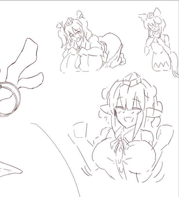 絵の空いてるスペースにIQ3くらいの落書きするの楽しい 