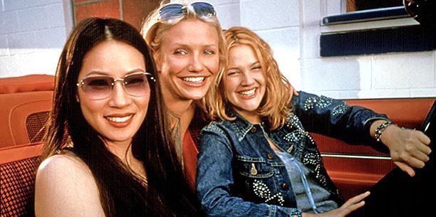 PopCulture2000s's tweet photo. ‘charlie’s angels’ was released 24 years ago today https://t.co/huV4BKrIy2