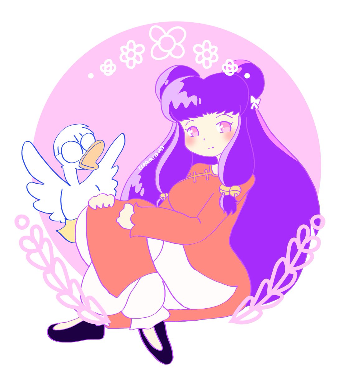 CreamCat69's tweet image. Shampoooo #shampoo #kindaold #art #illustration #ranma #らんま