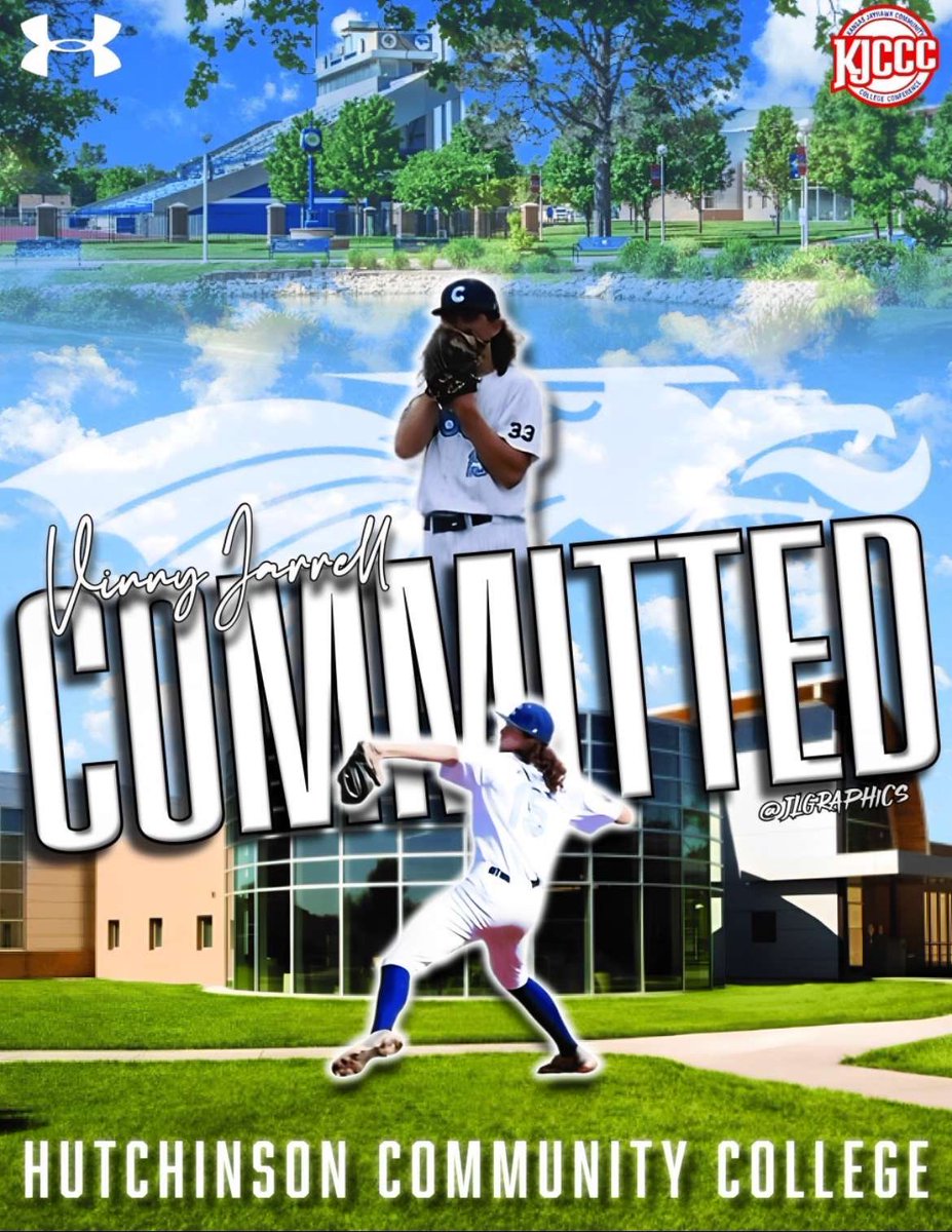 Vinny Jarrell (@jarrellvin) on Twitter photo I am grateful to announce my commitment to Hutchinson community college. I want to thank god my family and all of my coaches and teammates who have helped me get here. All glory to god
<a href="/cbabaseballco/">CBA Baseball (CO)</a>
<a href="/BlueDragonBSB/">Hutchinson Blue Dragon Baseball</a>
<a href="/PrepBaseball_CO/">Prep Baseball Colorado</a> I am grateful to announce my commitment to Hutchinson community college. I want to thank god my family and all of my coaches and teammates who have helped me get here. All glory to god
<a href="/cbabaseballco/">CBA Baseball (CO)</a>
<a href="/BlueDragonBSB/">Hutchinson Blue Dragon Baseball</a>
<a href="/PrepBaseball_CO/">Prep Baseball Colorado</a>