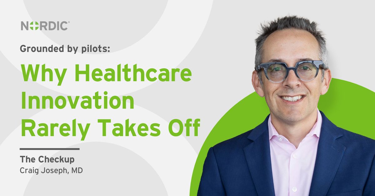 My latest blog post: Why do #healthcare systems have more pilots than the airlines? The answers: fear of failure and no preset plan for #scaling. How can your hospital become a scaling machine? Read on! #healthIT #innovation buff.ly/4fpRzIg