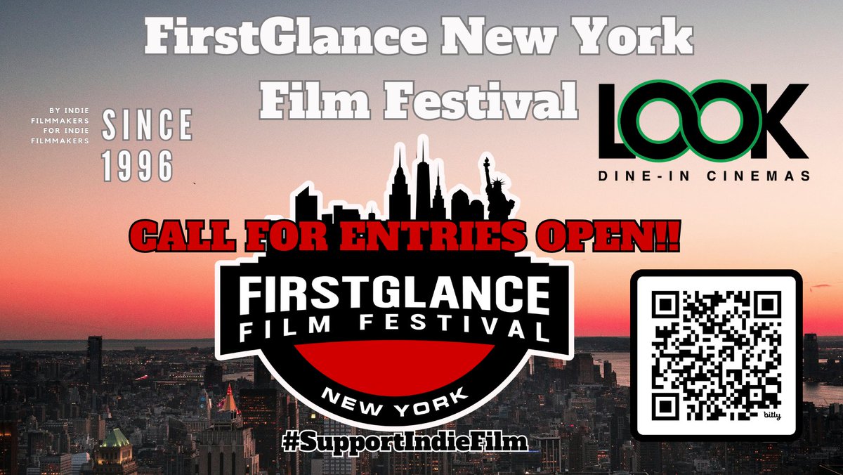 FirstGlanceFilm's tweet photo. 28 years in #Philly
25 years in #LosAngeles,
Call for Entries Open for @FirstGlanceFilm
New York #FilmFestival
Submit your best #indiefilm and screen in Manhattan! https://t.co/Qscf8pZnqF
#SupportIndieFilm #FilmX #FilmTwitter #FGNY #NewYork #Filmmakers https://t.co/MlAQwdLZB6