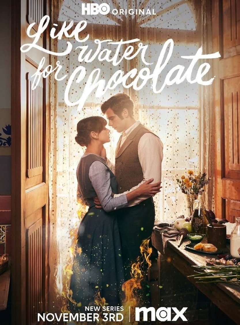TVTango's tweet photo. 🌟Watch Now @StreamOnMax Series Premiere LIKE WATER FOR CHOCOLATE #LikeWaterForChocolate #ComoAguaParaChocolate Starring @azulguaita @AndresBaidaO @IreneAzuela @anavaleria_bs #AndreaChaparro #AngelesCruz #MauricioGarciaLozano @aribrickman About https://t.co/1BYfiTbB5f https://t.co/KZkxXO2IdP