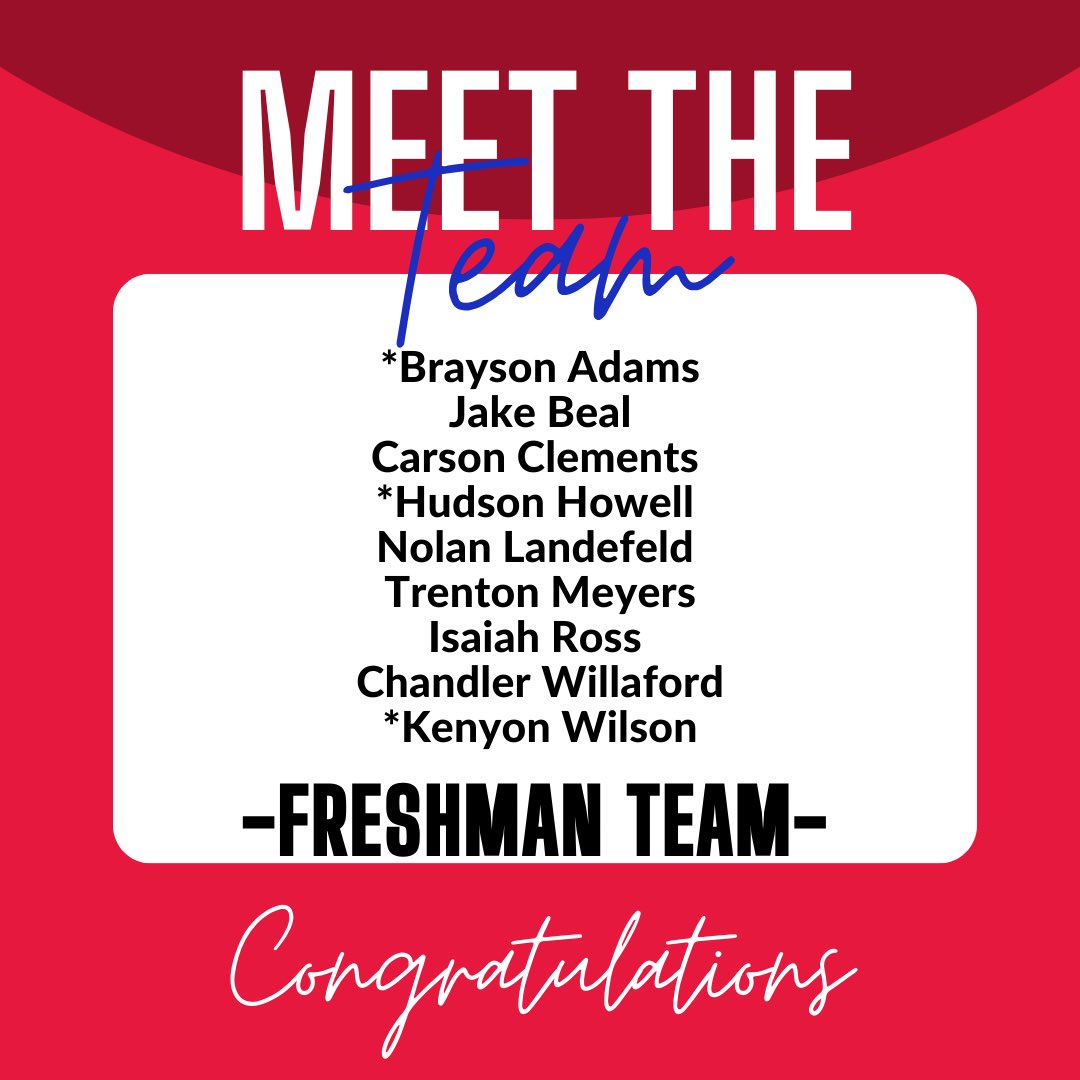 “Congratulations to our teams. Looking forward to a great season.” -Coach Stover 🏀