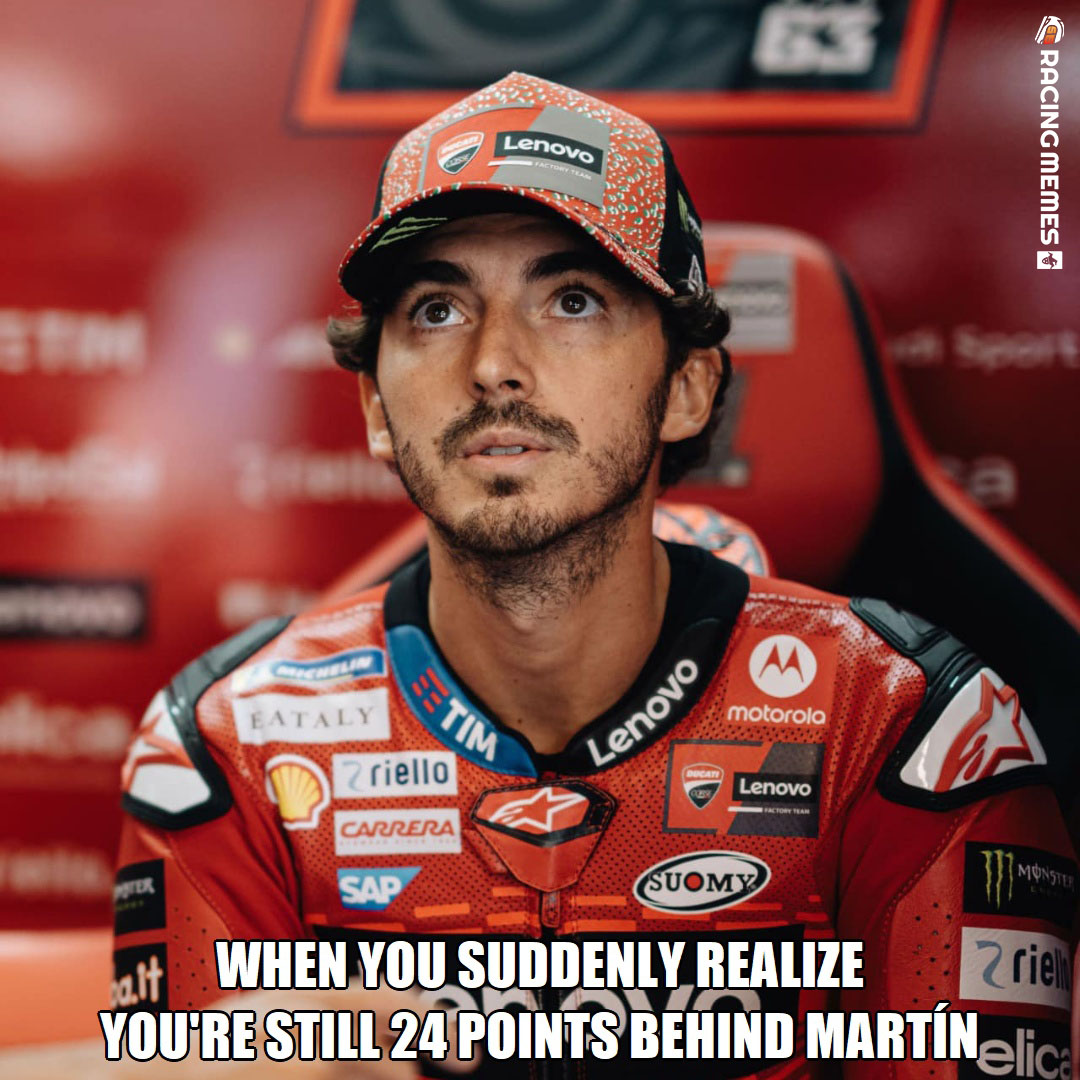 racingmemes56's tweet photo. #MalaysianGP: Victory for Francesco Bagnaia, P2 for Jorge Martín
#Sepang2024
#TheRematch
#MotoGP2024
#MotoGP
@PeccoBagnaia
@ducaticorse
@sepangcircuit
@MotoGP
#FrancescoBagnaia
#Bagnaia
#FB1
#DucatiLenovoTeam
#Ducati
#RacingMemes
#RacingMemes56 https://t.co/dOyXBtlYad