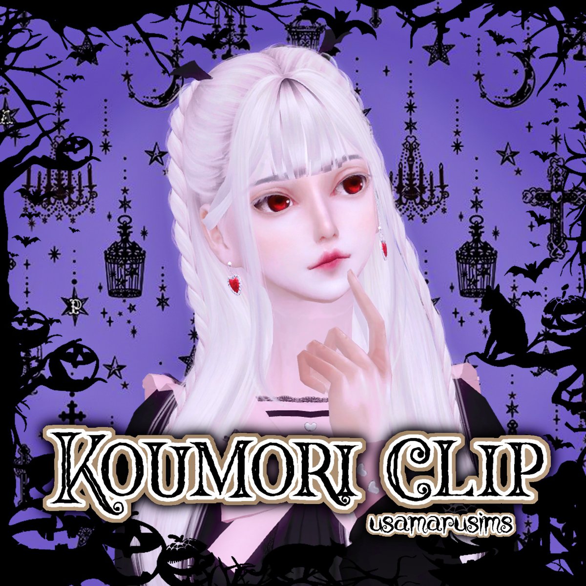 usamarusims's tweet photo. Koumori Clips
#Sims4 #TheSims4 #ts4 #ts4cc #シムズ4 #simblreen https://t.co/8hWD2mEAXQ