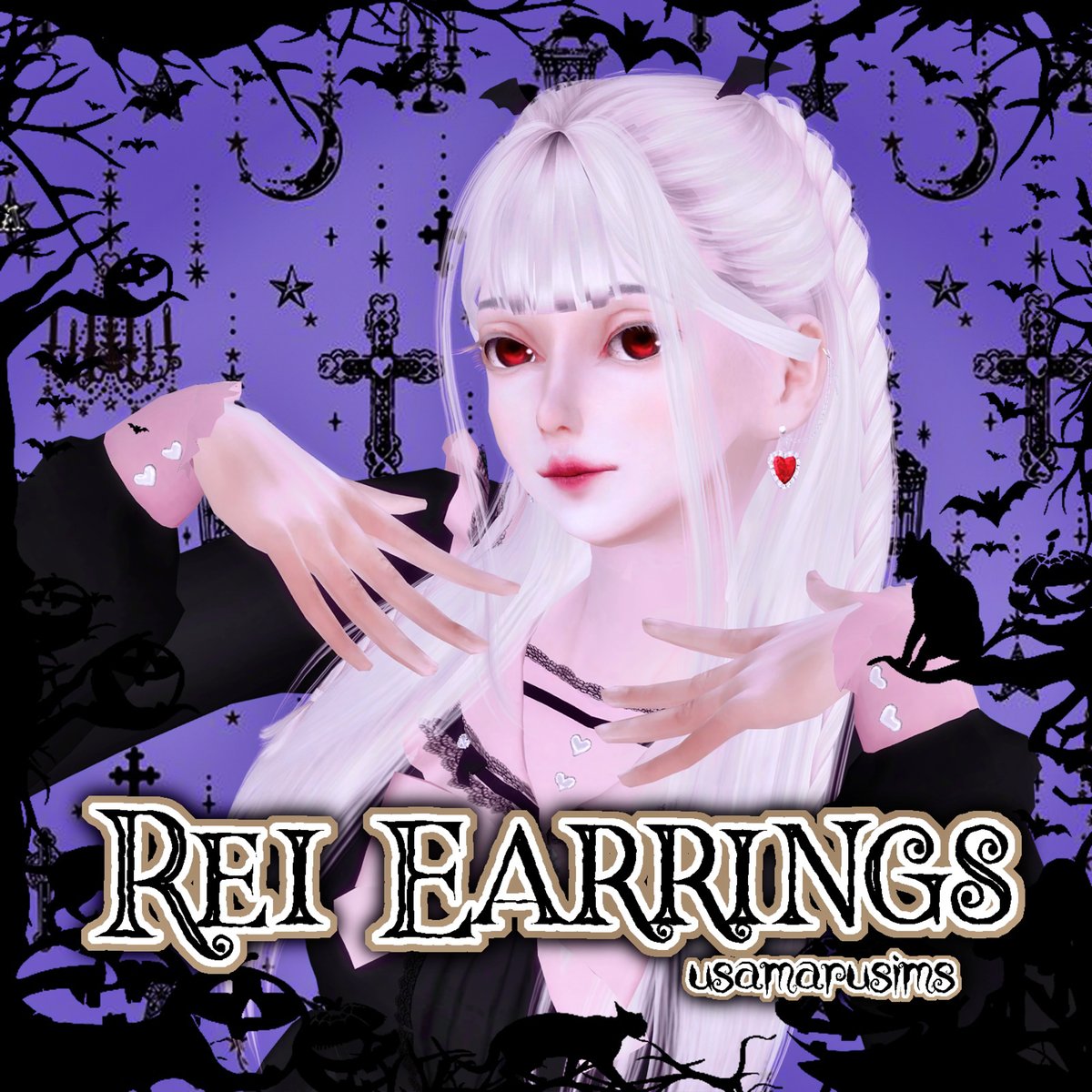 usamarusims's tweet photo. Rei Earrings
#Sims4 #TheSims4 #ts4 #ts4cc #シムズ4 #simblreen https://t.co/NxxA27HIn5