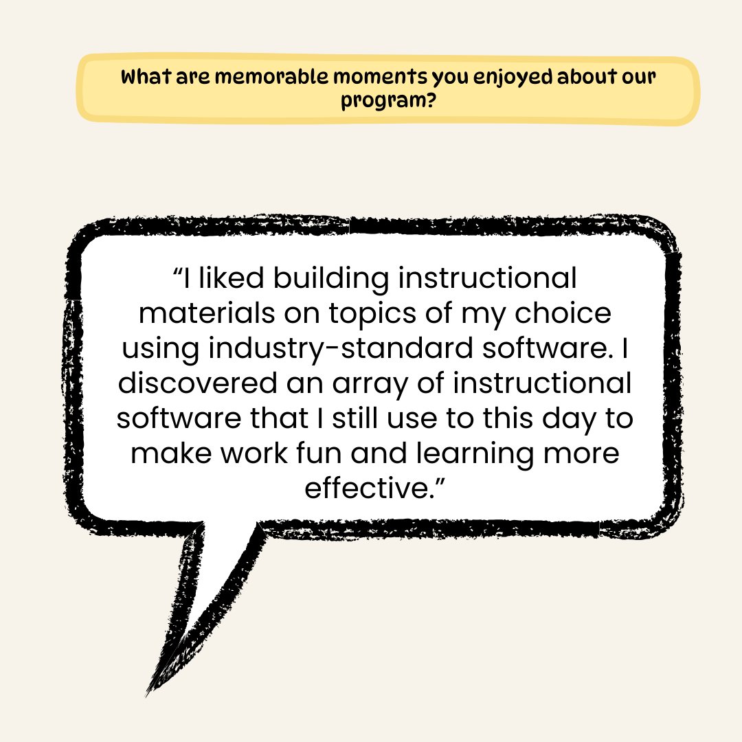 TowsonISTC's tweet image. Meet Celine, Towson&apos;s Instructional Design &amp;amp; Development Graduate!! #TowsonU #InstructionalDesign #Masters