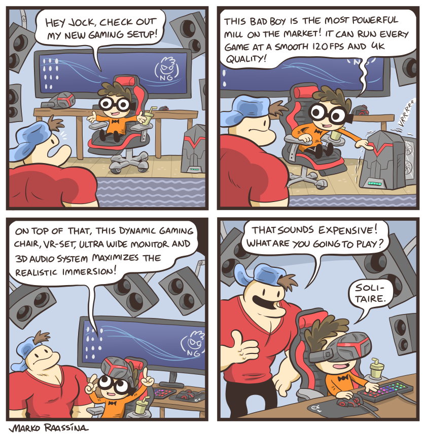 Marko (Nerd and Jock Comics) (@markoraassina) on Twitter photo 