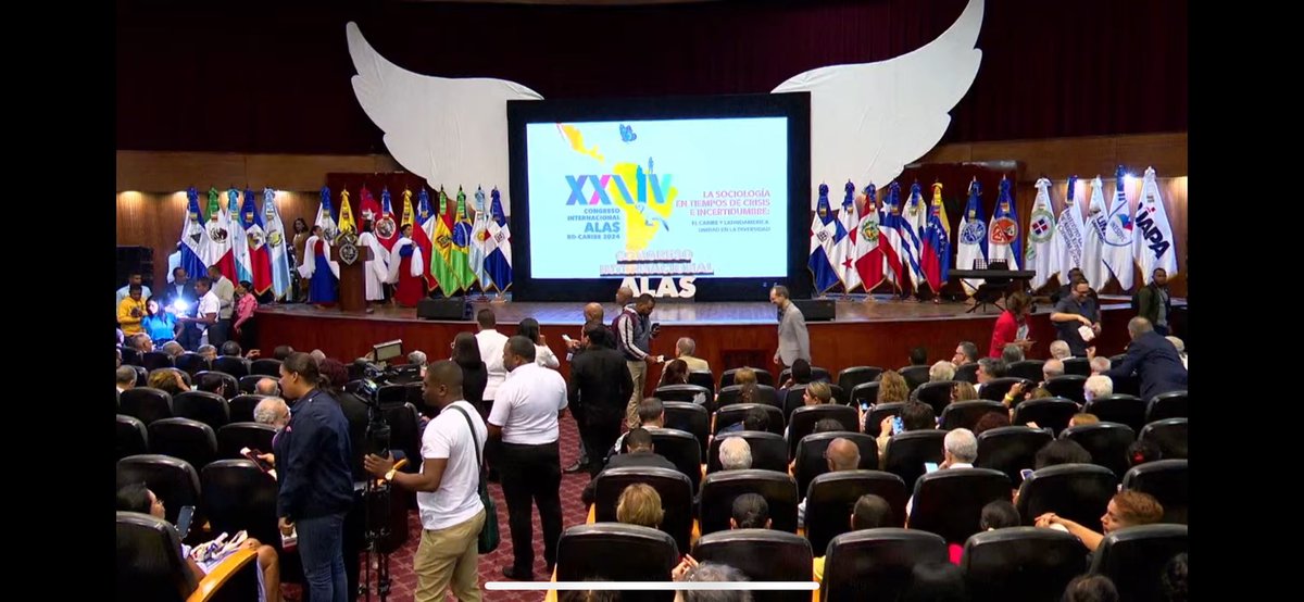📣[AHORA] Apertura Congreso <a href="/alasrd2024/">ALASRD2024</a> en <a href="/UniversidadUASD/">Universidad UASD</a> 
▶️ Sigue la transmisión en vivo youtube.com/live/yjcUQU4OS…