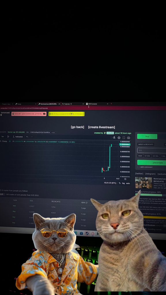 RichCatsCoin's tweet photo. $RICHCATS from Dirt to Princes
Owners, your dreams will come true soon💊 https://t.co/4Sf5jXkc2D