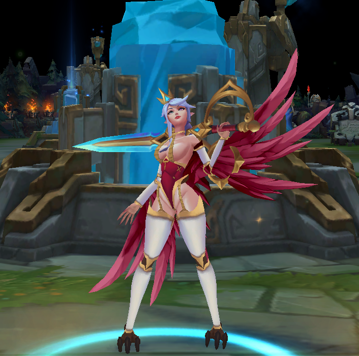 BiirdyGirl's tweet photo. Harpy Queen Gwen is finally done ! 
Soon i'll be posting it's chromas ! <3

#LeagueOfLegends #LeagueOfLegendsFanArt #league_of_legends #fanart #fanmade #gwen https://t.co/WPX4EXBYZu