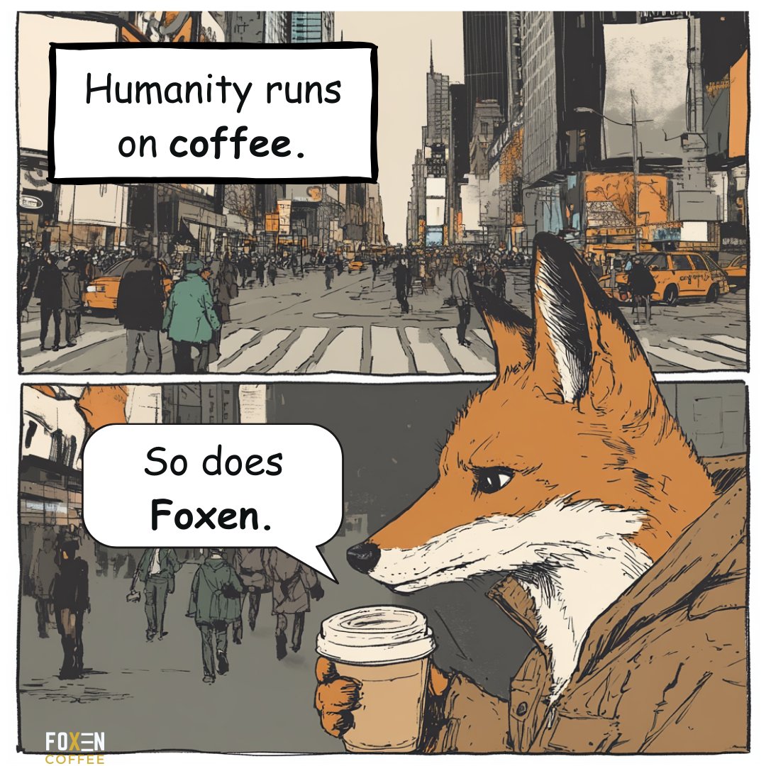 FoxenCoffee's tweet photo. Foxen runs on coffee. 🦊❤☕ https://t.co/sJFAKWMAw9