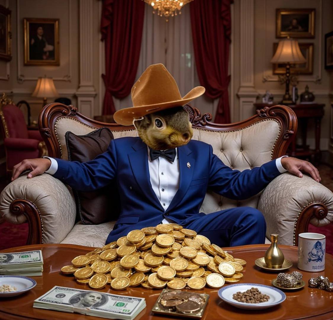 stack ur nuts then hold your nuts while stacking $PNUT