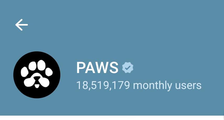 Web3news_Org's tweet photo. $PAWS Bot Verified. 🐾

Like, Repost, DROP your $PAWS invite link 👇👇 https://t.co/TSEhHLVJiW