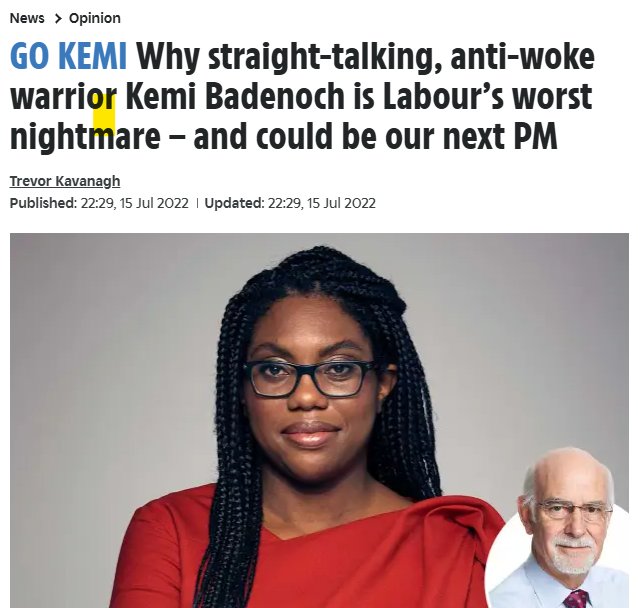 nelsabbey's tweet photo. Final final point on this (I hope), because context matters:

There is a language difference at play here. The racial political elements of what is often described in British media and political circles as "anti-wokeness" is described as "white supremacy" in many Black circles. So when we say "Badenochism is white supremacy but Black" and media says she is an "Badenoch is an anti-woke warrior", though one describes ideology and the other a person, we're pretty much saying the same thing. 

https://t.co/frR3Sa1lvg