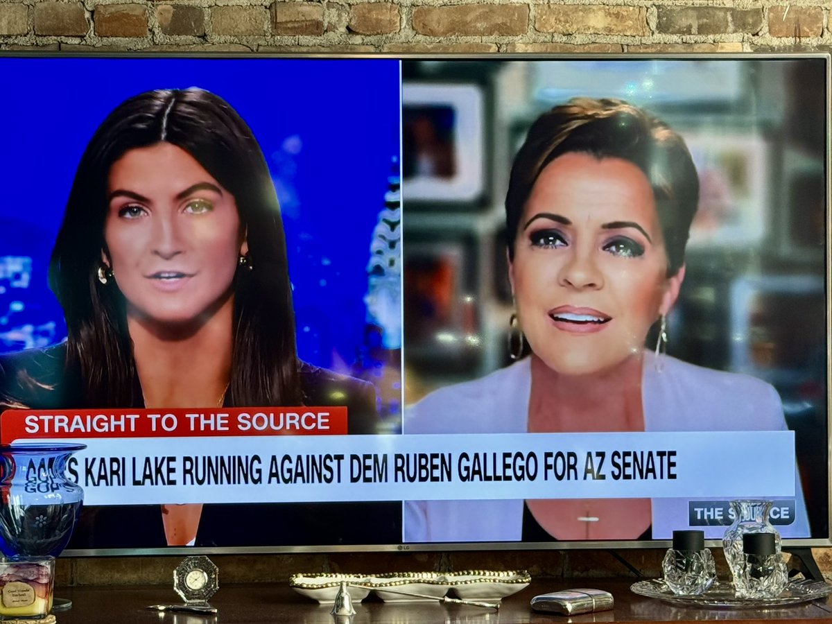 Loved every sec of <a href="/kaitlancollins/">Kaitlan Collins</a> <a href="/CNNPolitics/">CNN Politics</a> interview w/ the crazy <a href="/KariLake/">Kari Lake</a> on <a href="/CNN/">CNN</a> . She earned my respect by not giving up on the questions as much as “Shady Kari” avoided them!
Arizona Vote 4 <a href="/RubenGallego/">Ruben Gallego</a> !
#KaitlinCollins
#RubenGallego
#KariLake
#CNN
#Kamala
#Arizona