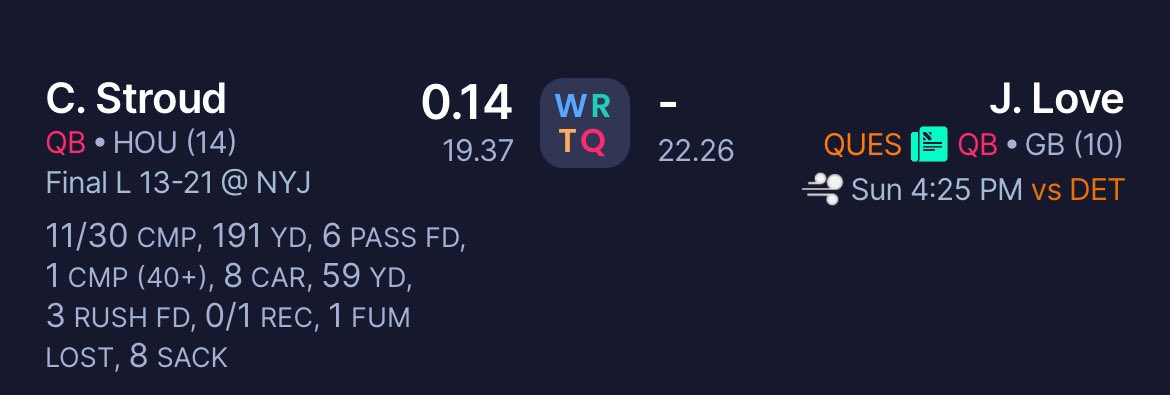 Sf league - points for incompletion and sacks <a href="/MyFantasyLeague/">MyFantasyLeague.com</a>