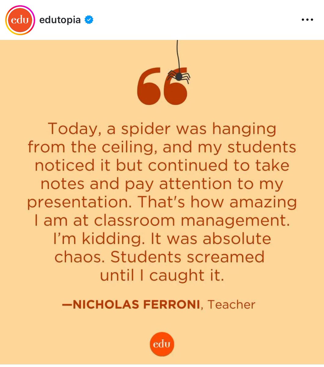 As someone with 20+ years experience as an educator, I definitely think I could share some insight for educators… But I will never write a book about classroom management until I can effectively conquer this situation.