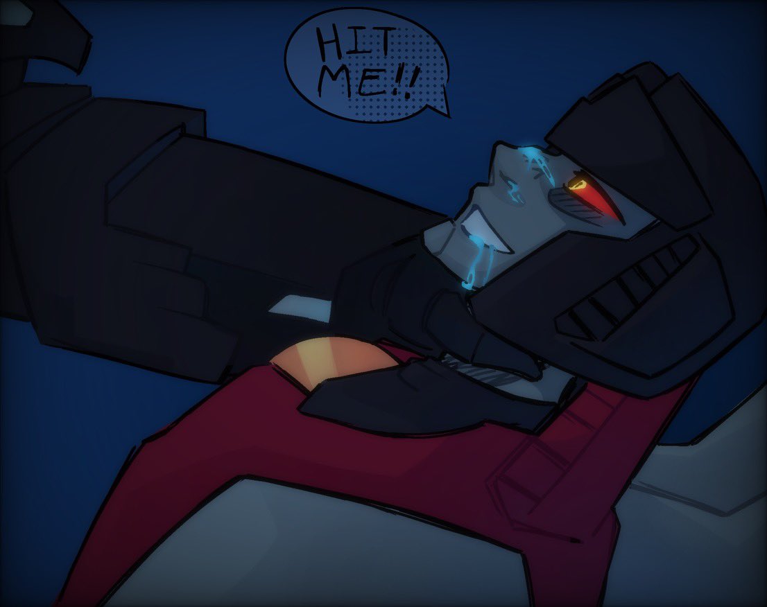 DontGetDizzzy's tweet photo. #transformers #starscream #TransformersOne Fucking masochist 😾 https://t.co/cIdGHTf5VS