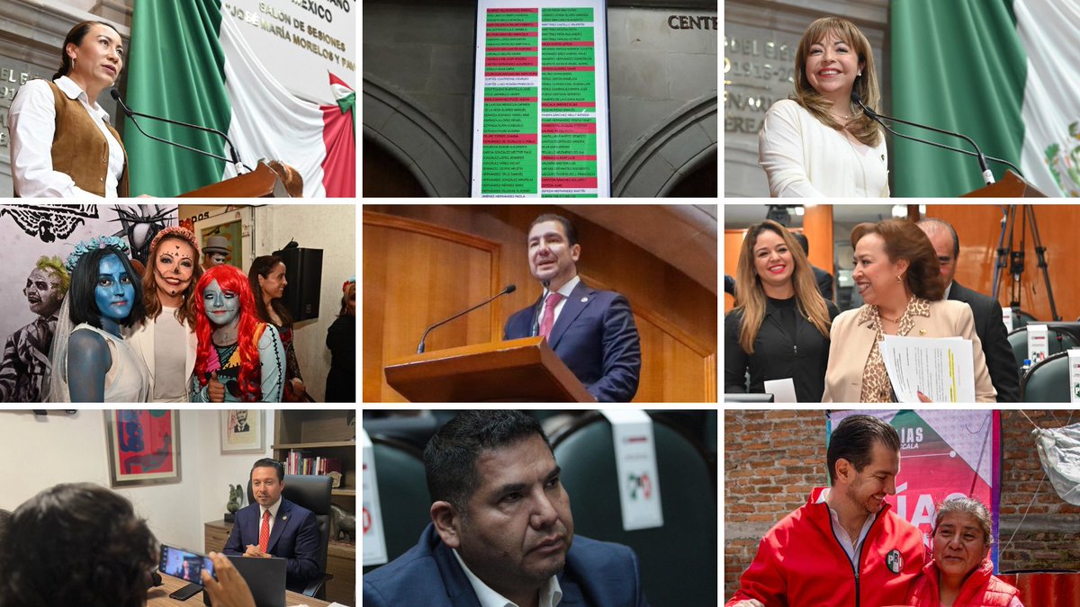 DipPRIedomex's tweet photo. #EstaSemana, trabajando para ti:
🔴 Votamos en contra de la reforma constitucional que deja sin defensa al pueblo de México.
🔴 Propusimos prohibir cañones de lluvia y mejorar la señalización de #PueblosMágicos.
🔴 Atendimos entrevistas y entregamos apoyos en nuestros distritos. https://t.co/AR6xF7BvfM
