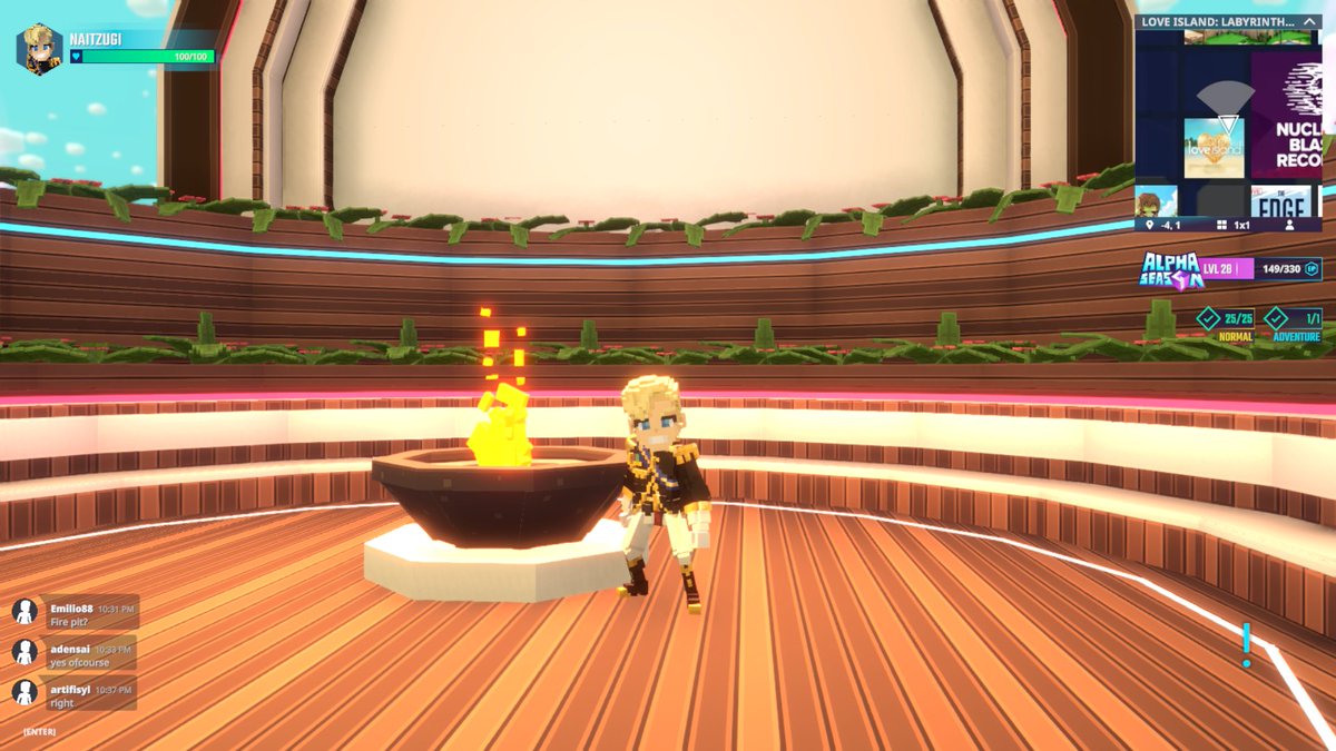 naitzugi (@naitzugi) on Twitter photo Lost in the Labyrinth of Love 💕 Found my way to the iconic Fire Pit in <a href="/TheSandboxGame/">The Sandbox</a>. Who's ready for a virtual dating adventure? 🔥 register-landings.sandbox.game/alphaseason4-s… #TheSandbox #AlphaSeason4 #AS4SocialChallenge Lost in the Labyrinth of Love 💕 Found my way to the iconic Fire Pit in <a href="/TheSandboxGame/">The Sandbox</a>. Who's ready for a virtual dating adventure? 🔥 register-landings.sandbox.game/alphaseason4-s… #TheSandbox #AlphaSeason4 #AS4SocialChallenge