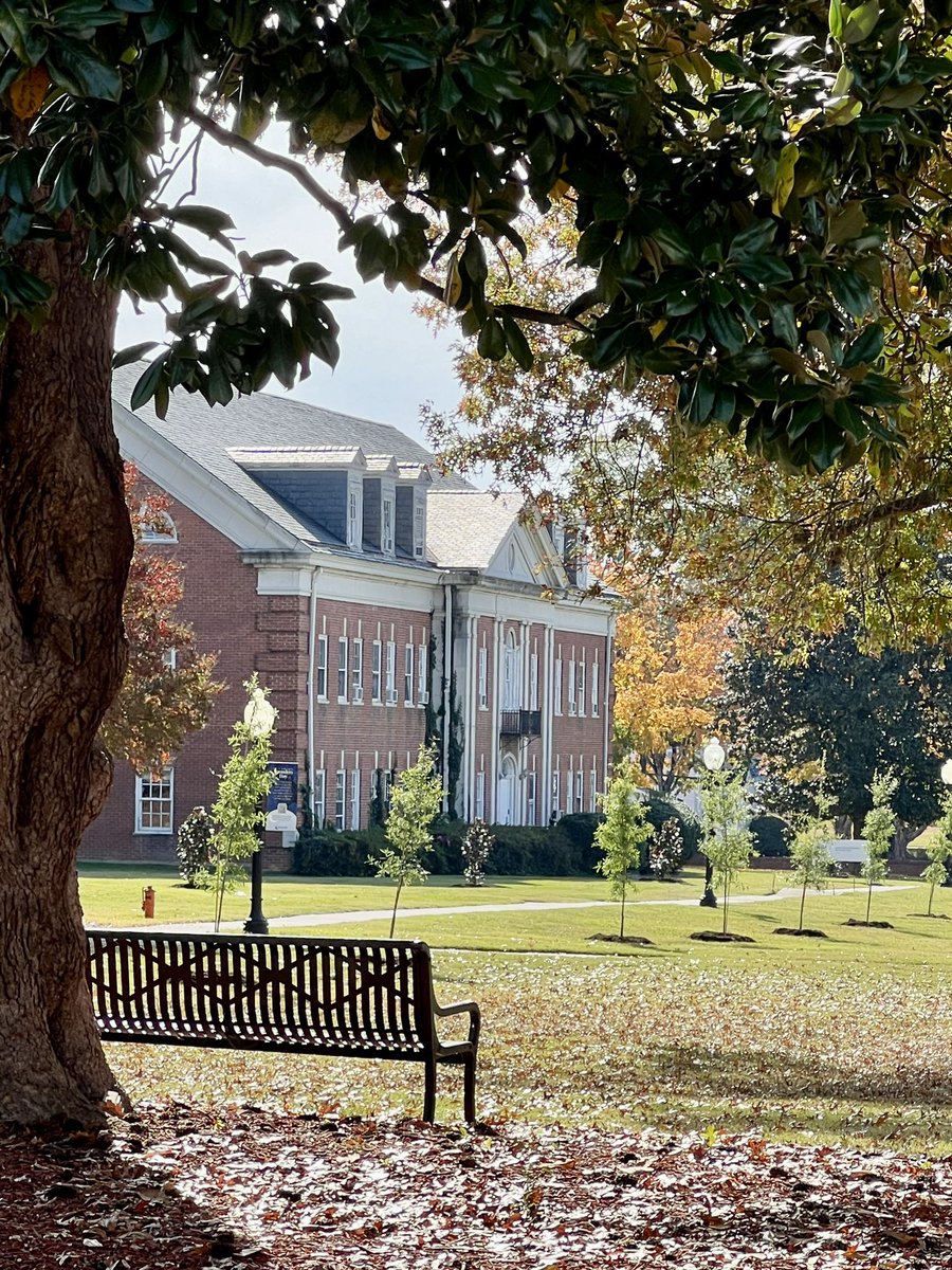 BennettCollege's tweet photo. There are few words that can describe just how beautiful and serene the campus is on a Sunday morning. Oh, how the landscape has changed. #195 trees taking root. #WeAreOpenToAndForTheFuture #bennettcollege #hbculife #womenscollege #womenleaders #environment #breathe https://t.co/4A9TwCpmmj