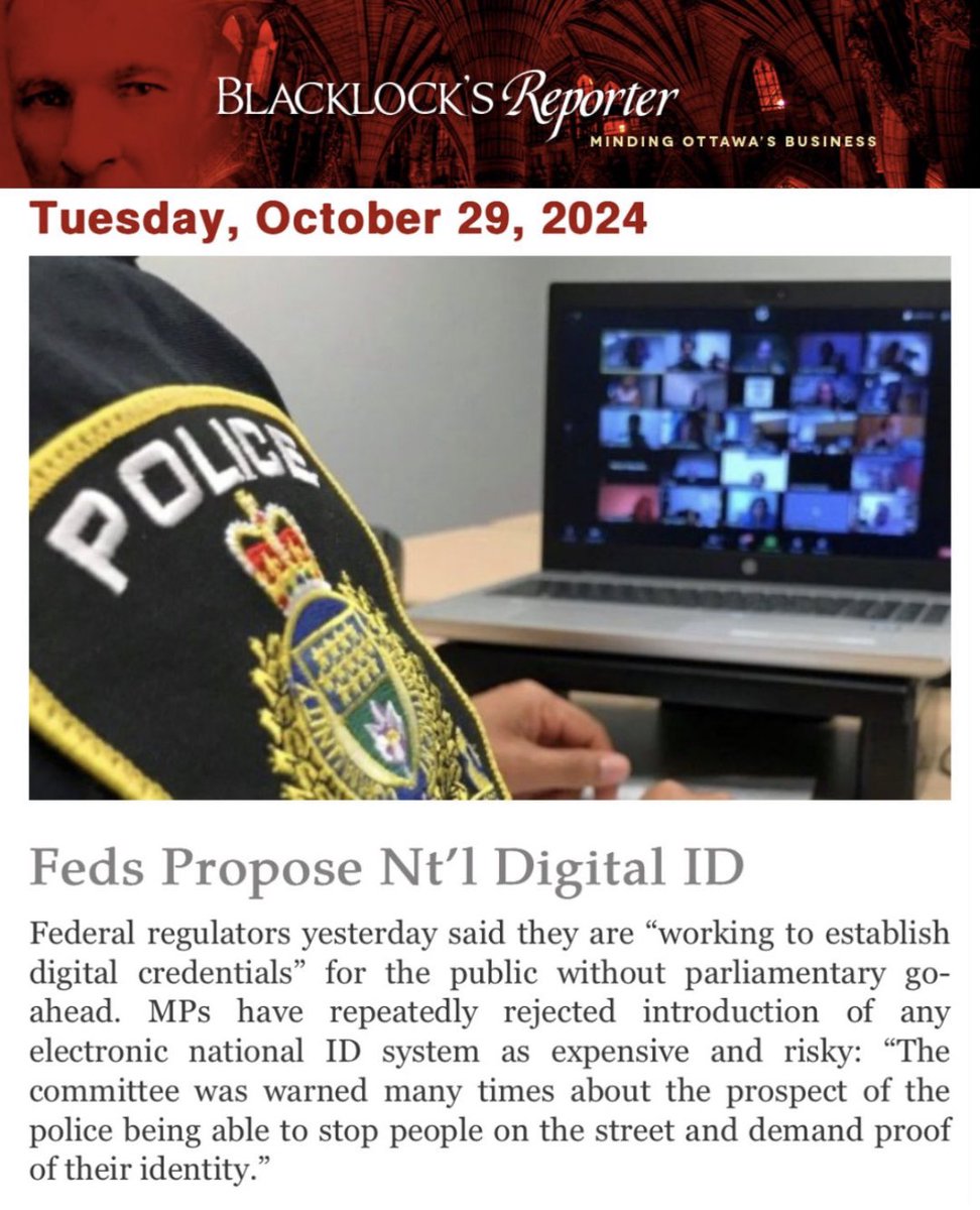 LeslynLewis's tweet image. For years I have warned about a national digital ID. My Order Paper inquiry revealed that while the Liberal government was calling those who asked questions conspiracy theorists, they had signed a $105.3 million partnership in 2021 with the WEF to implement a traveller digital ID…