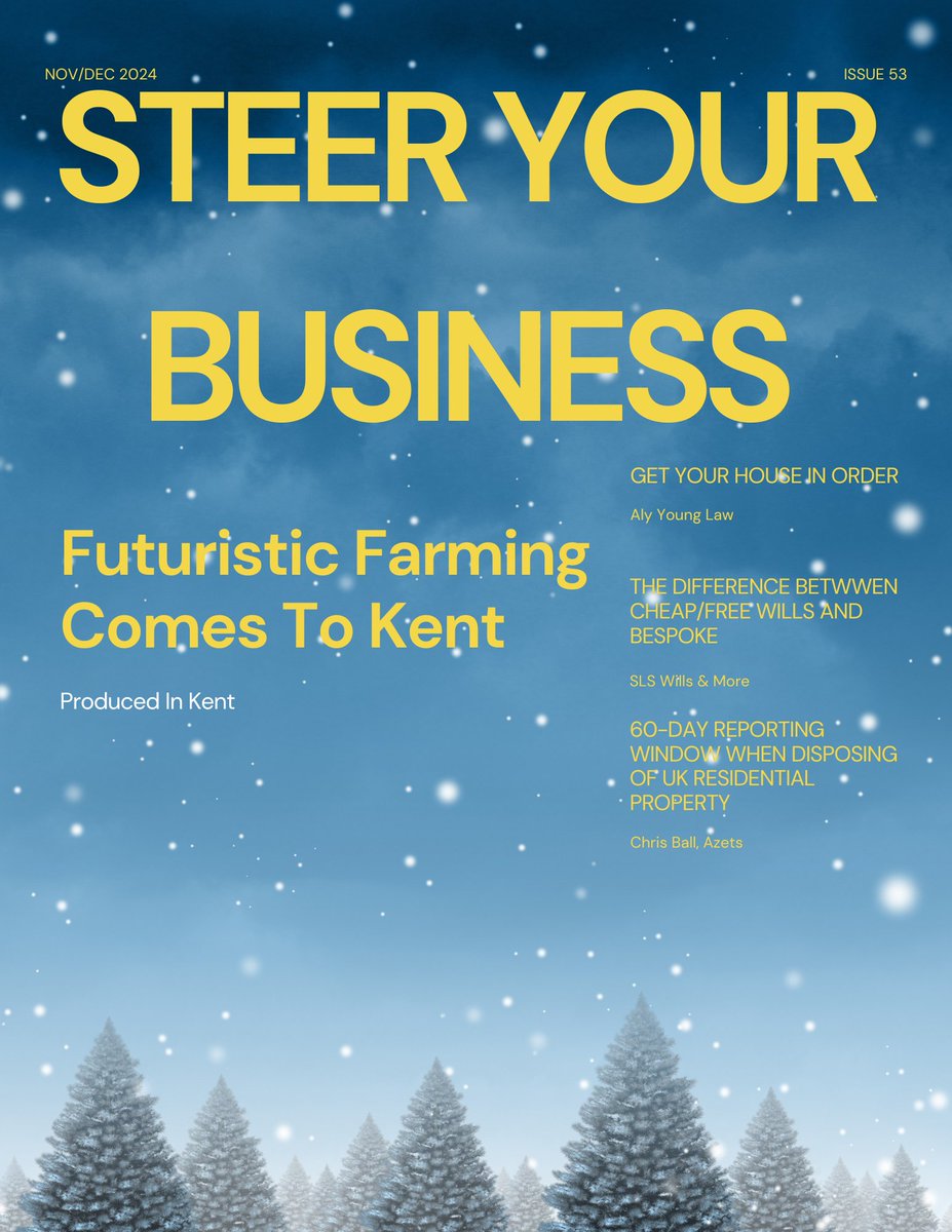 The latest issue is now live on the website.  Have you seen it yet?
steeryourbusiness.com/latest-issue
