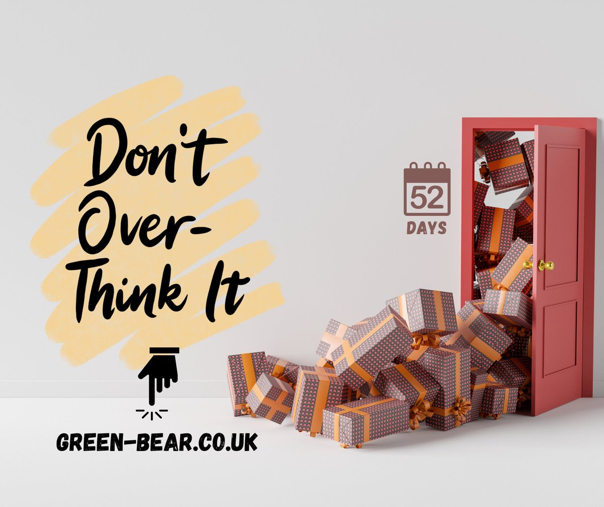 With only 52 days left until Christmas, have you started thinking about Christmas presents? 🎄 Why not visit green-bear.co.uk for some inspiration and explore our range of sustainable gift options? 🌍✨

#GreenBearUK #EcoFriendly #ChristmasGifts #EcoFriendlyGifts