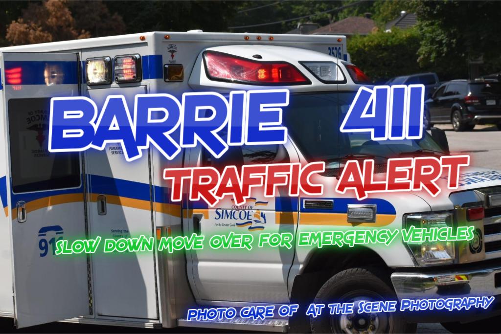 Barrie411's tweet photo. Collision : Midland Ave and Hugel #Midland Cyclist struck , Emergency services on scene - #TrafficAlert https://t.co/jX03iZr9Zr