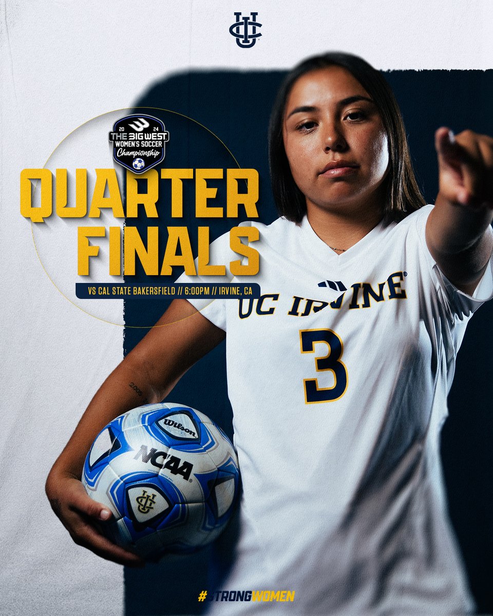 Round 1 under the lights at Anteater Stadium! 🐜 🍴 

🆚 | Cal State Bakersfield
⏰ | 6:00 pm PT
📍 | Irvine, CA
📺 | ESPN+