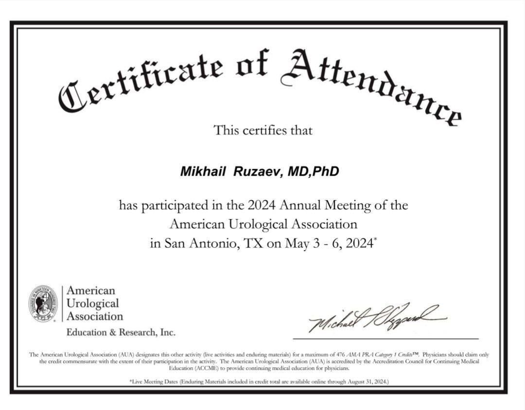 MikhailRuzaev's tweet photo. #aua2024 #aua24 #urologist #andrologist https://t.co/BvdmUF2Nuy