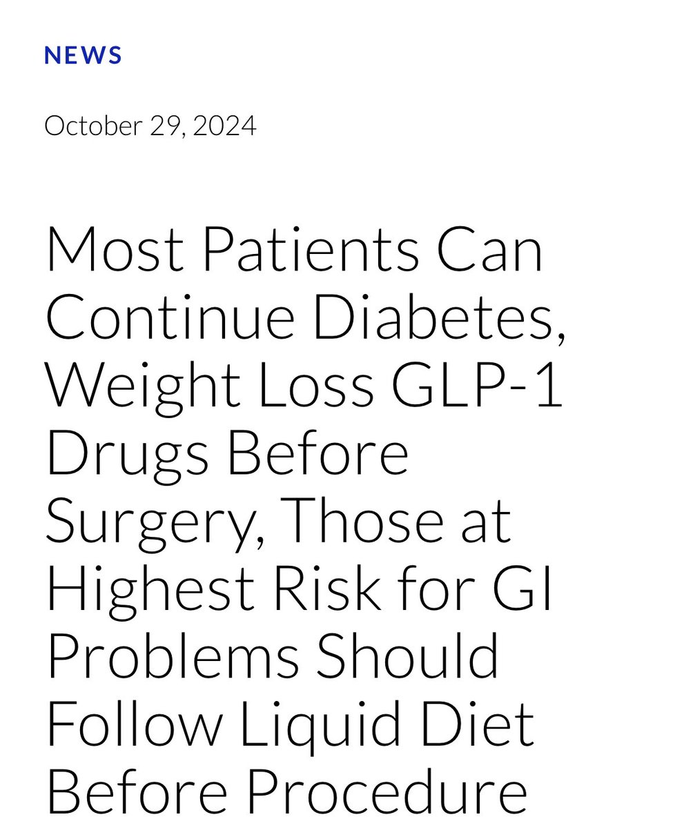 Bright Thilagar (@bthilagarmd) on Twitter photo Now this is breaking news. Breaking all old guidelines from the American Society of Anesthesiologists <a href="/ASALifeline/">ASA®</a> <a href="/SPAQIedu/">SPAQI</a> <a href="/SocietyHospMed/">Society of Hospital Medicine</a> <a href="/smitakkalra/">Smita Kalra, MD, FACP, SFHM</a> Now this is breaking news. Breaking all old guidelines from the American Society of Anesthesiologists <a href="/ASALifeline/">ASA®</a> <a href="/SPAQIedu/">SPAQI</a> <a href="/SocietyHospMed/">Society of Hospital Medicine</a> <a href="/smitakkalra/">Smita Kalra, MD, FACP, SFHM</a>