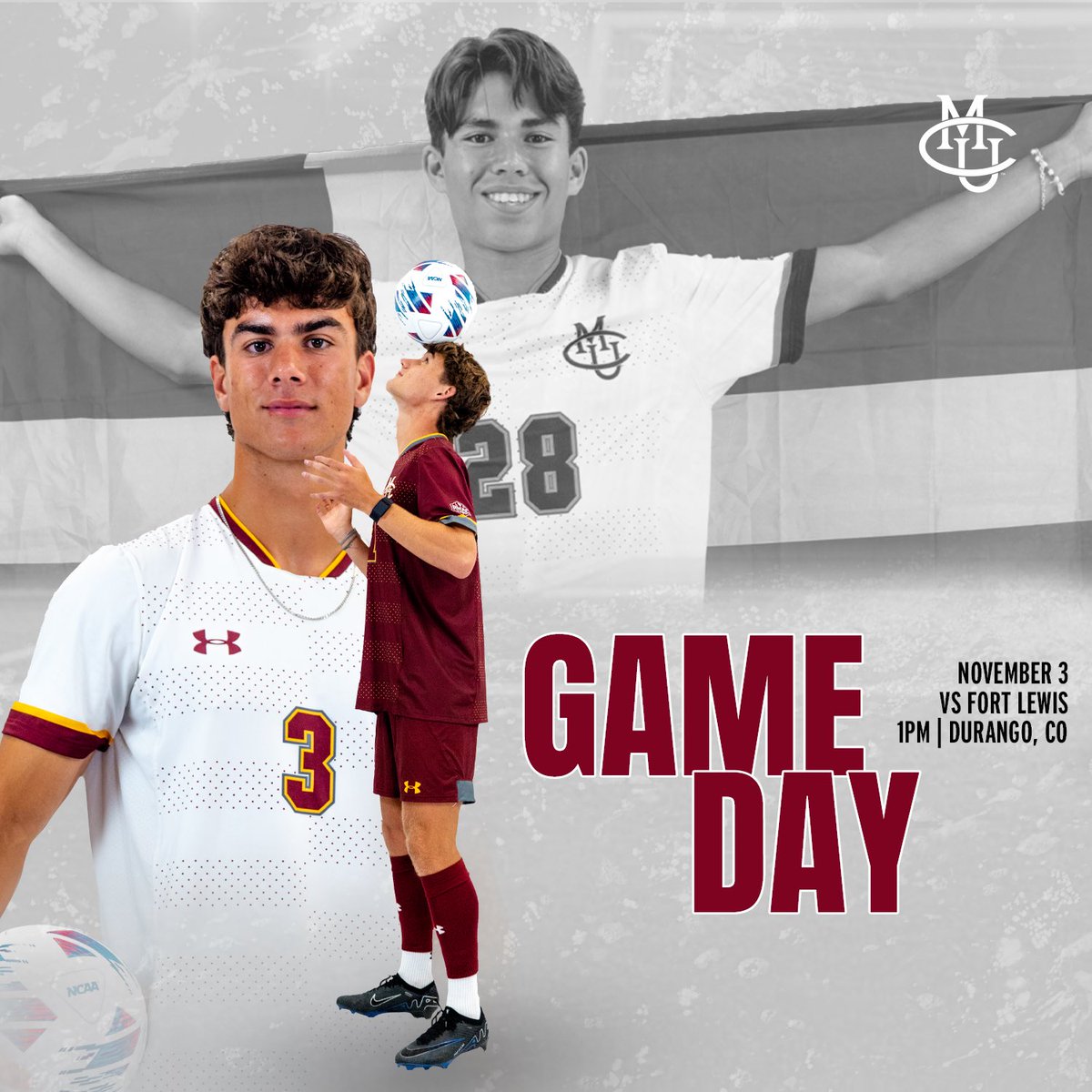 🚨GAMEDAY🚨

🆚Fort Lewis
📍Durango, CO
⏰1 PM
📊|📺cmumavericks.com/coverage

#MavUp // #RumbleMavs