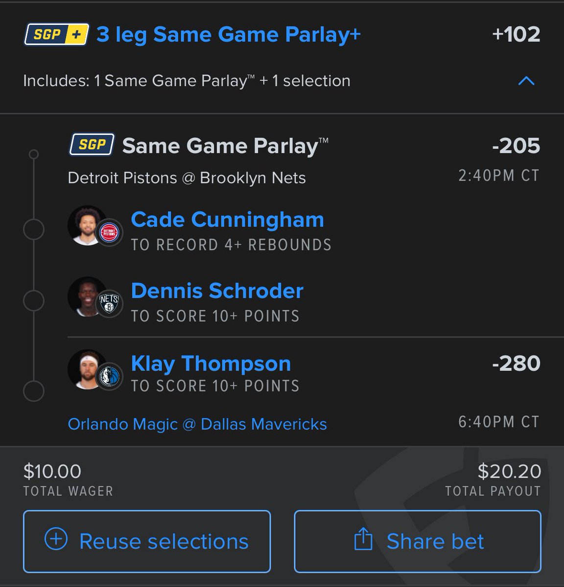 zmathews94's tweet photo. #ladderchallange #fanduellocks #nbalock https://t.co/LWJlsWccEV