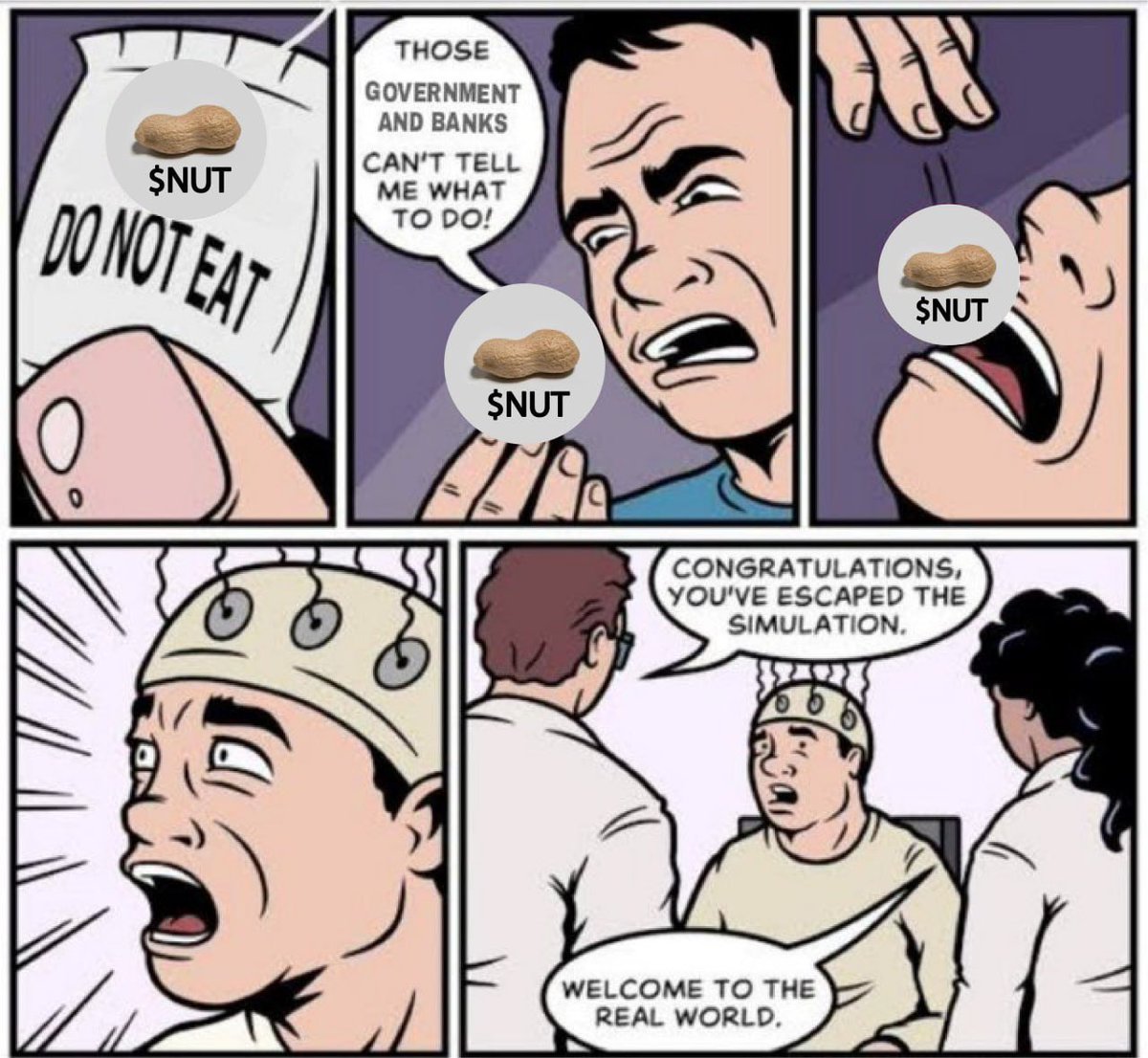 peanutonspl's tweet photo. Let’s keep PNUT’s memory alive with $NUT! A reminder that love and good vibes are always in reach

#NUT #PNUT #SOL #solmemes https://t.co/FLQYATtJR3